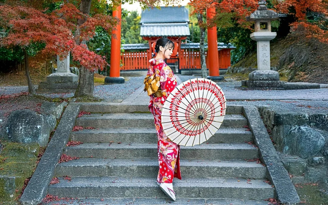 Kimono Rental Near Arashiyama Image 1