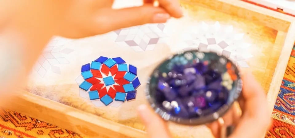 Taipei Dongmen & Hsinchu｜Mosaic Art Studio・Turkish Mosaic Lamp DIY