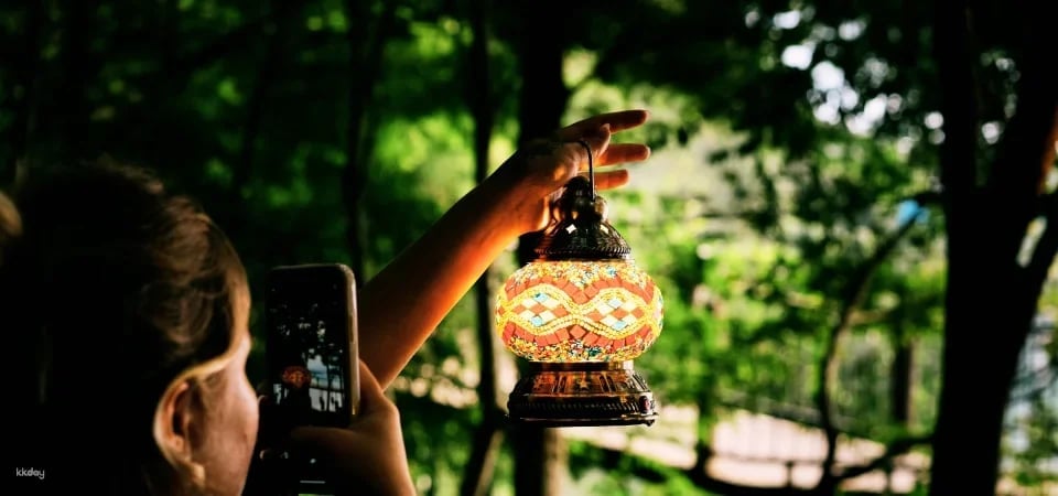 Taipei Dongmen & Hsinchu｜Mosaic Art Studio・Turkish Mosaic Lamp DIY