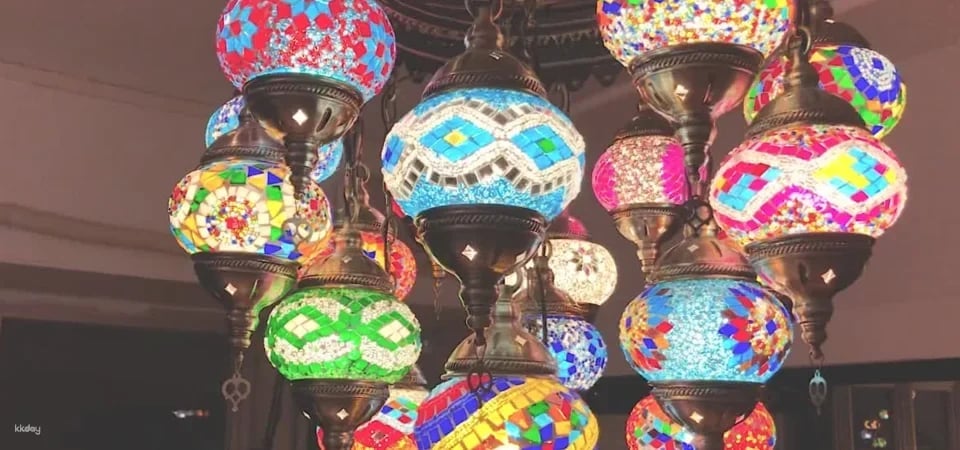 Taipei Dongmen & Hsinchu｜Mosaic Art Studio・Turkish Mosaic Lamp DIY