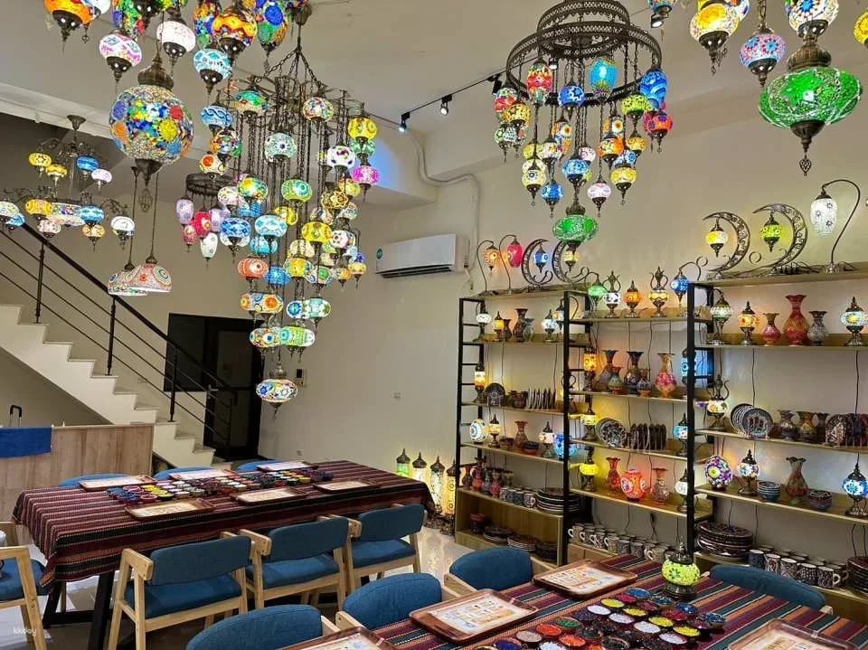 Taipei Dongmen & Hsinchu｜Mosaic Art Studio・Turkish Mosaic Lamp DIY