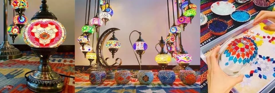 Taipei｜Turkish Mosaic Lamp DIY Experience｜Mosaic Art House
