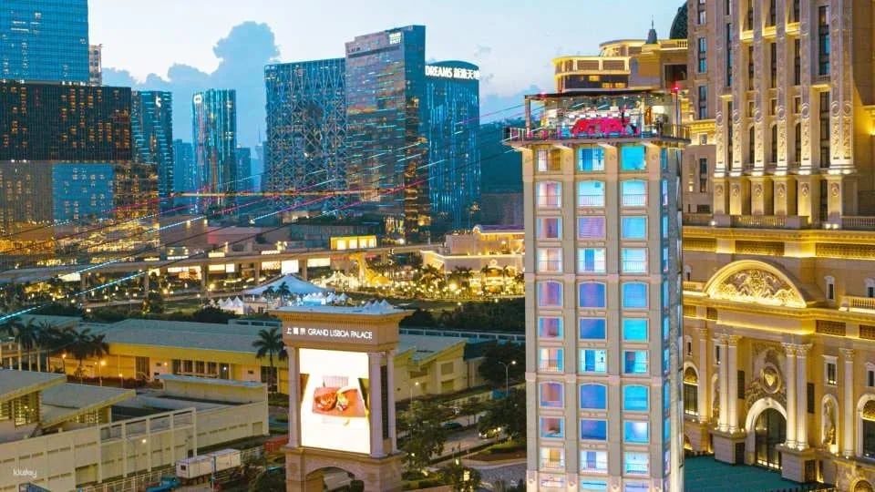Macau Zipline: The World's First Immersive Urban Zipline | Macau Entertainment Attraction