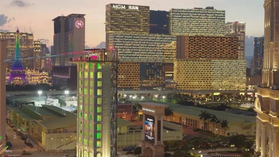 Macau Zipline: The World's First Immersive Urban Zipline | Macau Entertainment Attraction