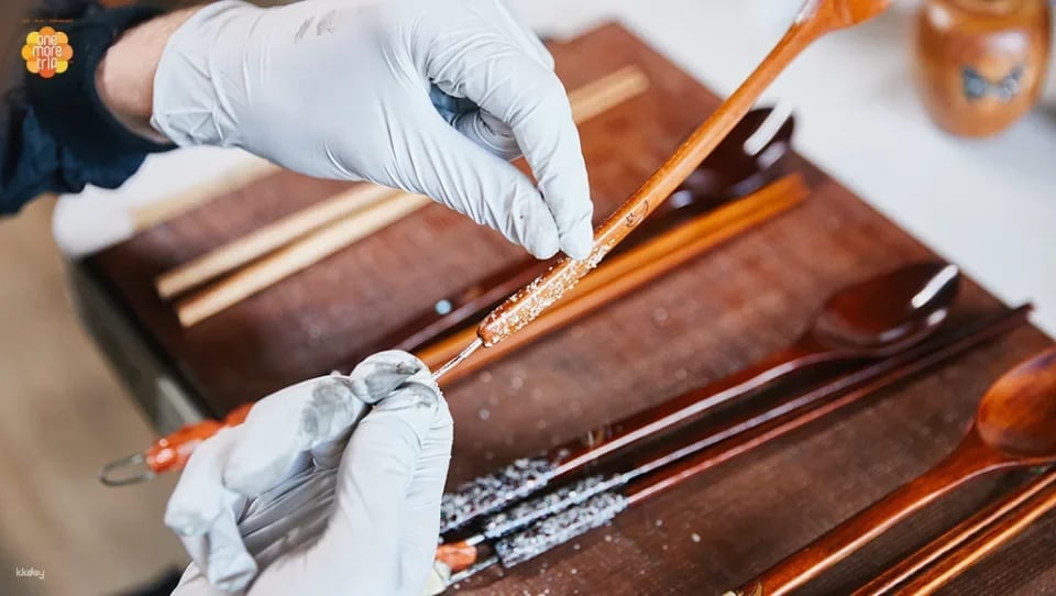 Lacquerware DIY Experience: Create a Traditional Mother-of-Pearl Spoon | Seoul, Korea
