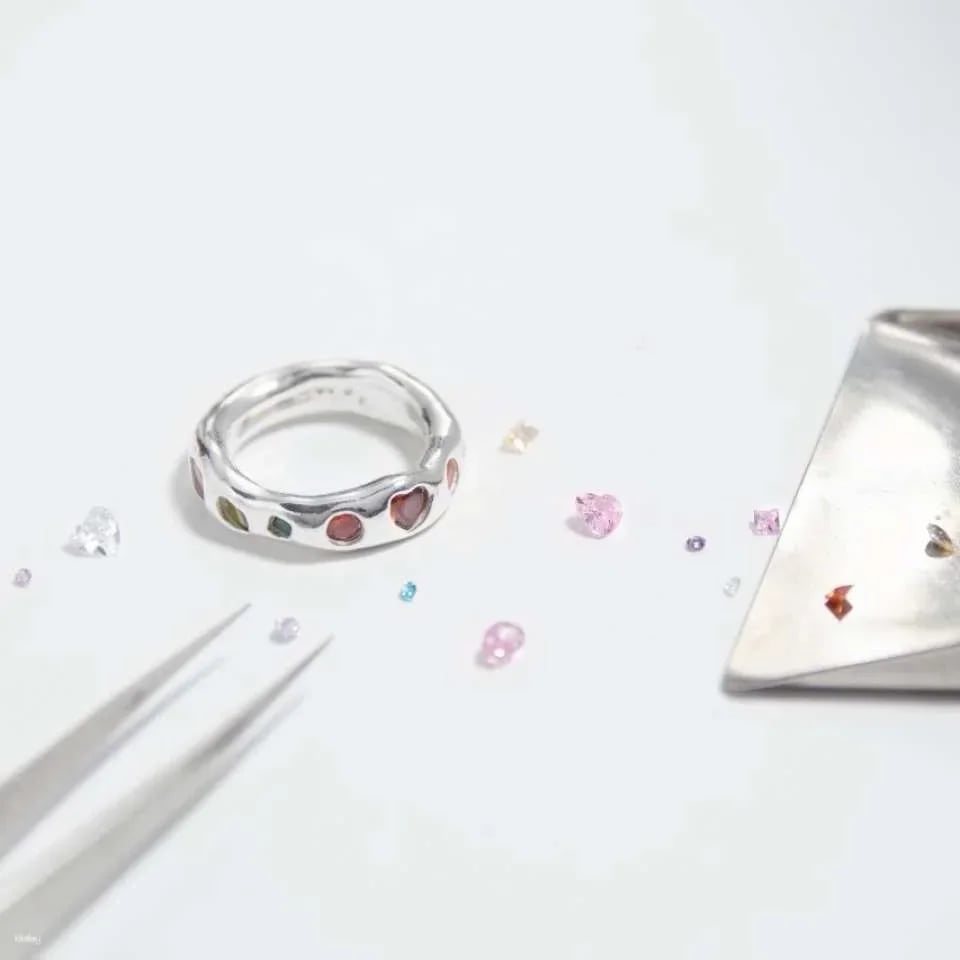 VIC WANG Metalworking Workshop | Gemstone & Silver Clay Ring Making Experience | Taipei