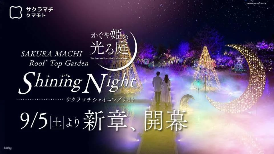 Princess Kaguya's Glowing Garden: Cherry Blossoms of Light Blooming in the Moonlight - Admission Ticket (Kumamoto Prefecture - Illumination)