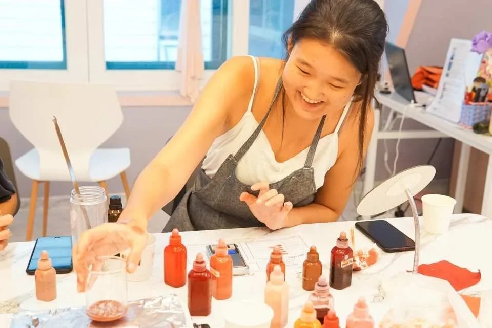Korea Lipstick and Skin Care Products DIY Experience