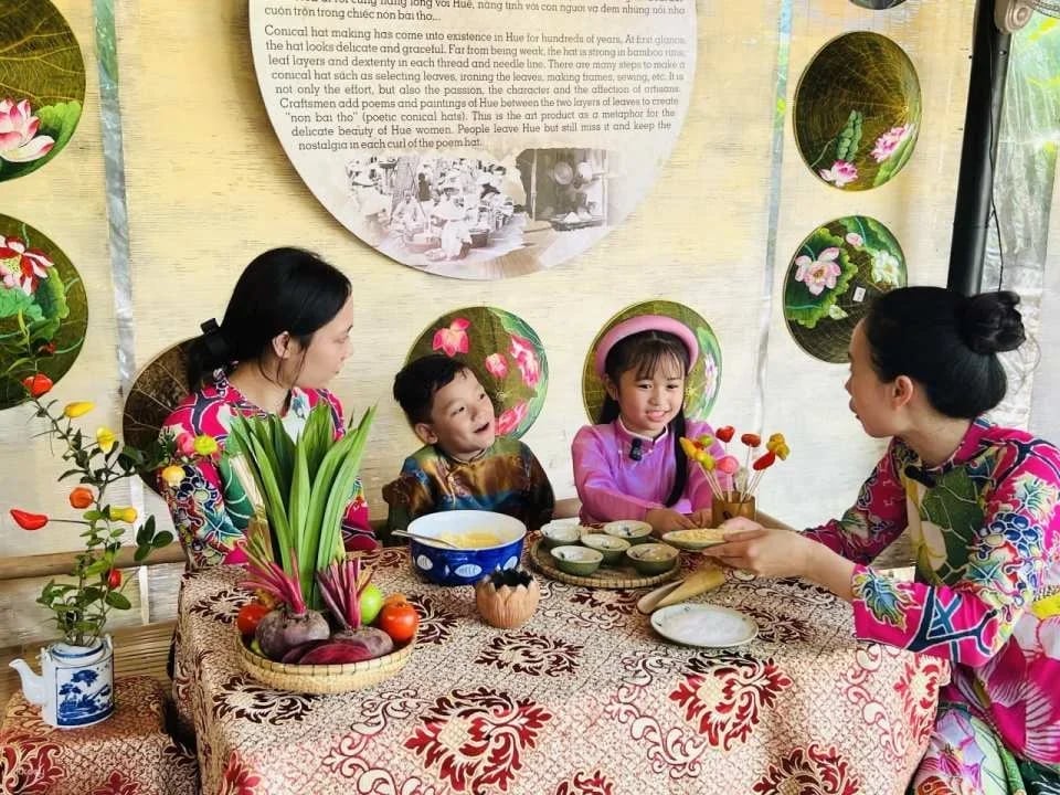 Visiting the Exhibition Space and Experiencing Hue Traditional Craft Village Ticket | Hue