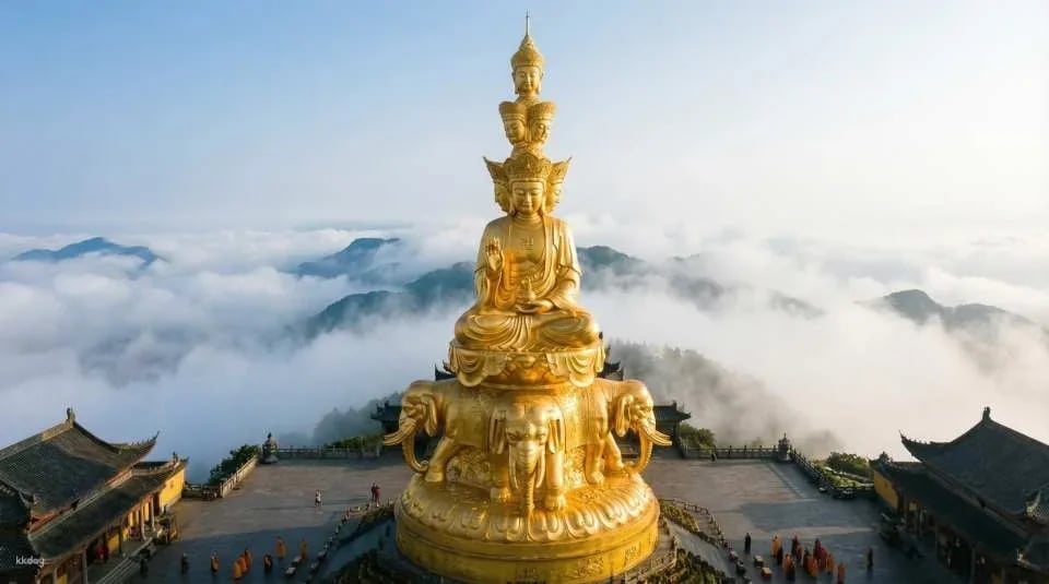 中國四川|峨眉山風景區門票 (中國四大佛教名山之一/索道觀光車組合票) (574691)