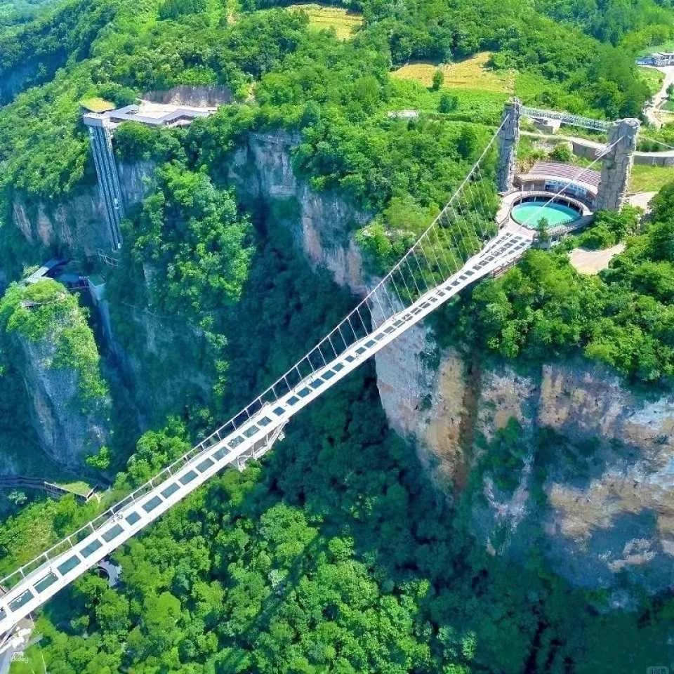 Zhangjiajie Grand Canyon (Yuntiandu Glass Bridge)