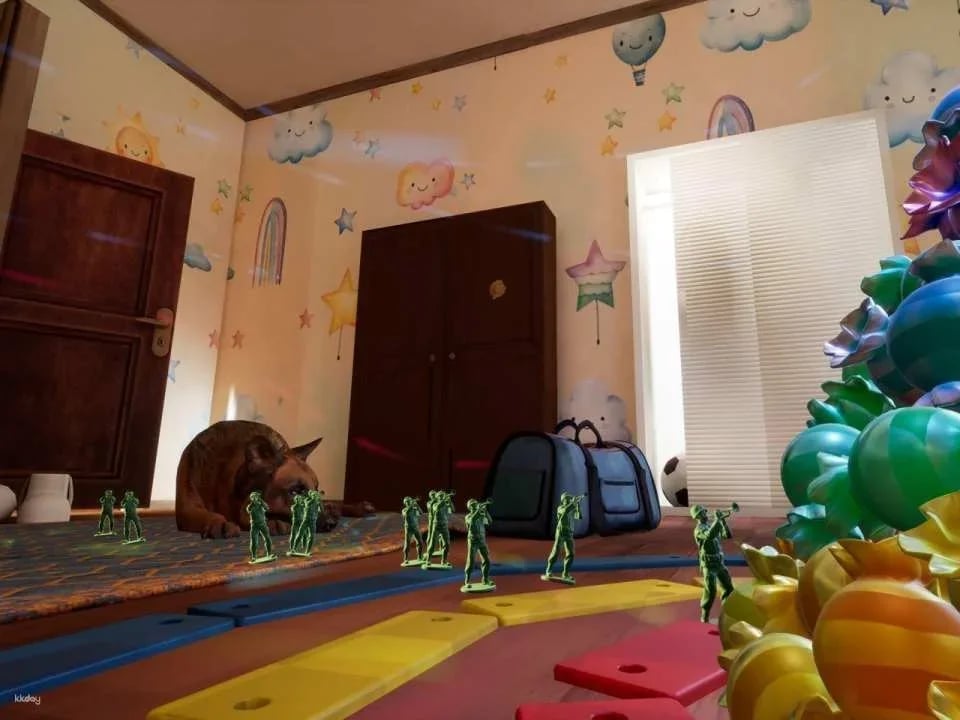 "Plush Rush" virtual reality game in Lucerne