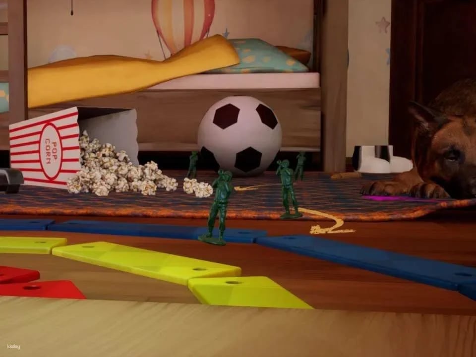 "Plush Rush" virtual reality game in Lucerne