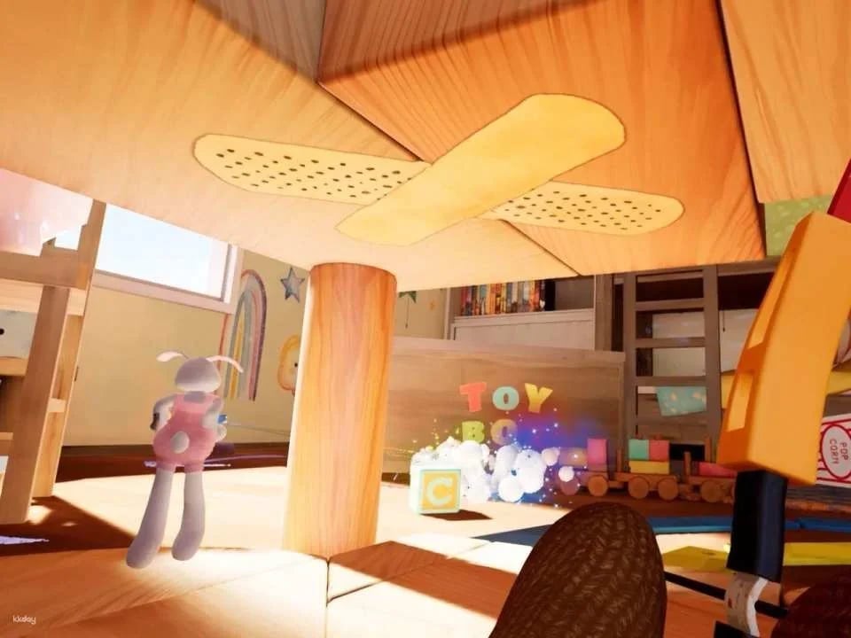 "Plush Rush" virtual reality game in Lucerne