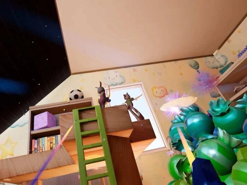 "Plush Rush" virtual reality game in Lucerne