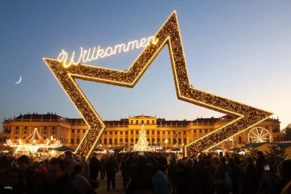 Christmas Market visit and Classical Concert at Schoenbrunn Palace