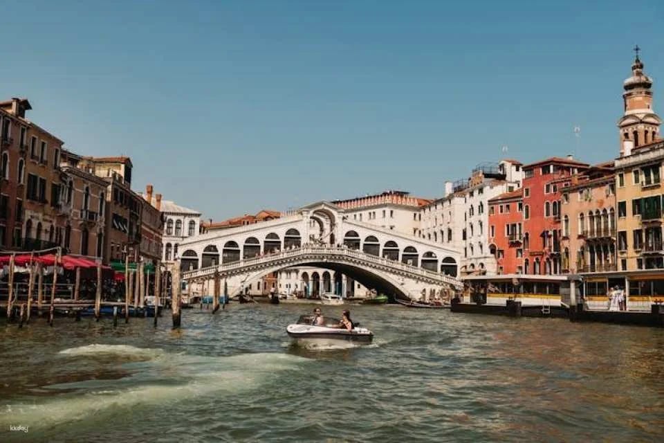 Venice Boat Tour with Grand Canal and Tower Climb