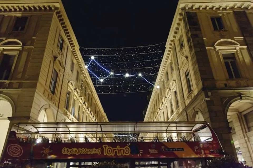 "Luci d'artista" city tour of Turin