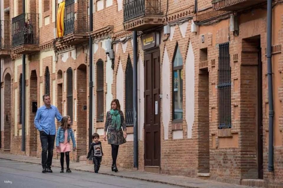 Colonia Güell Combinat entrance with audio guide +  train ticket from Barcelona