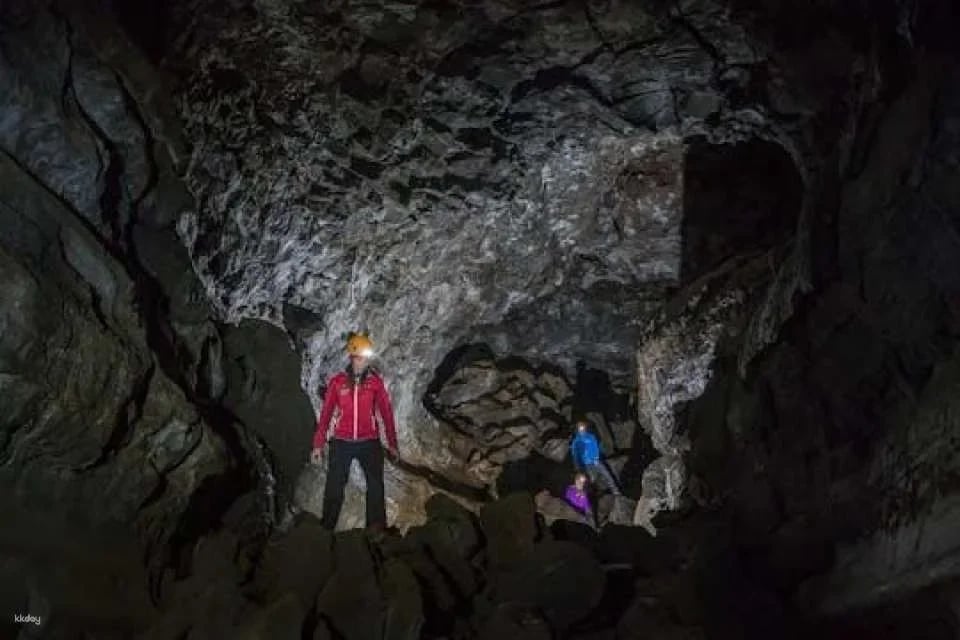 ATV riding and caving combo tour