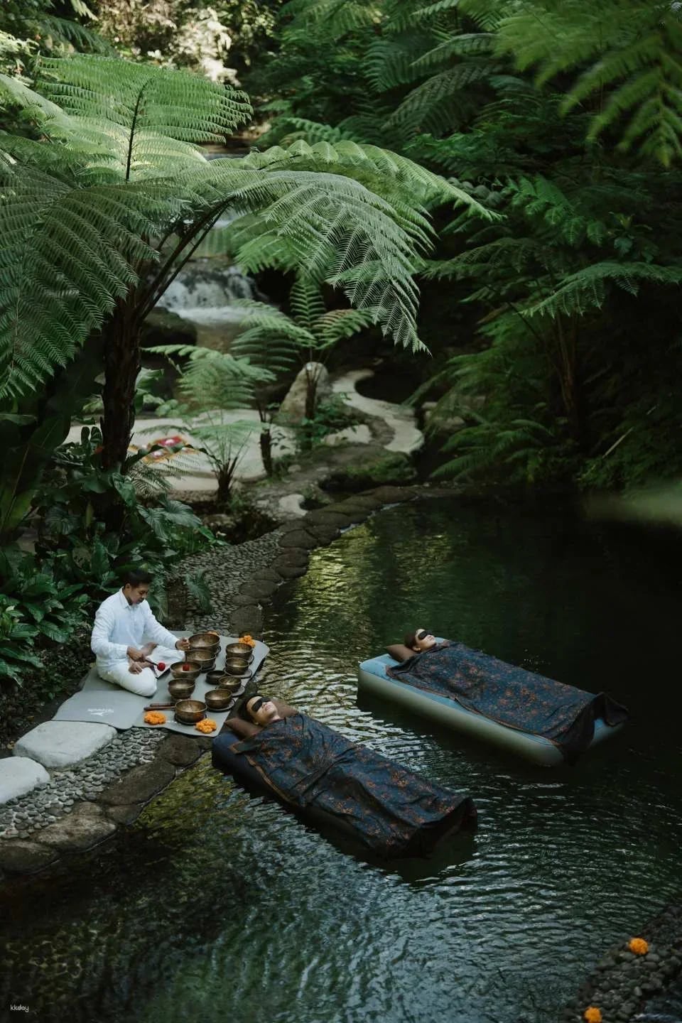 Floating Sound Bath Experience in Ubud, Bali