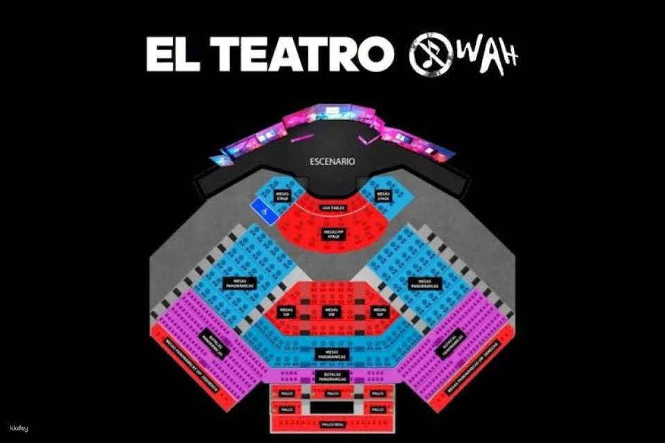 Tickets for WAH Madrid VIP table experience with gourmet menu