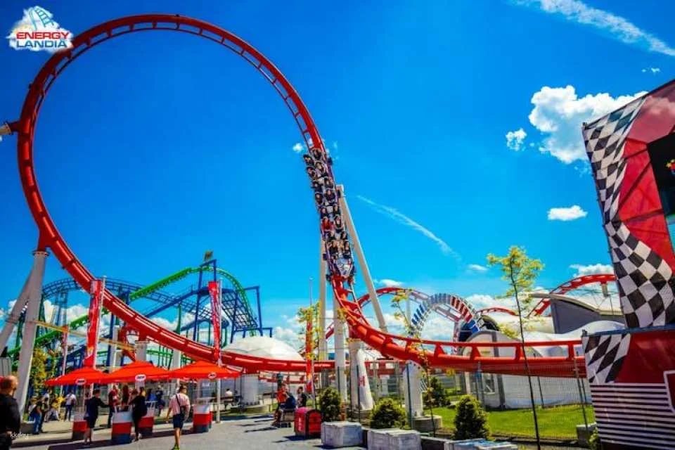 Energylandia entry ticket and roundtrip transportation from Krakow