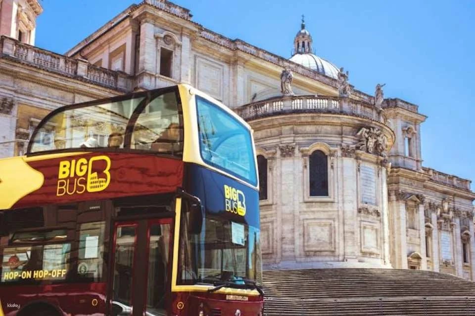 Borghese Gallery entrance ticket and Rome hop-on hop-off bus tour