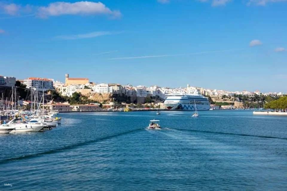 Mahon Harbour glass-bottom boat tour