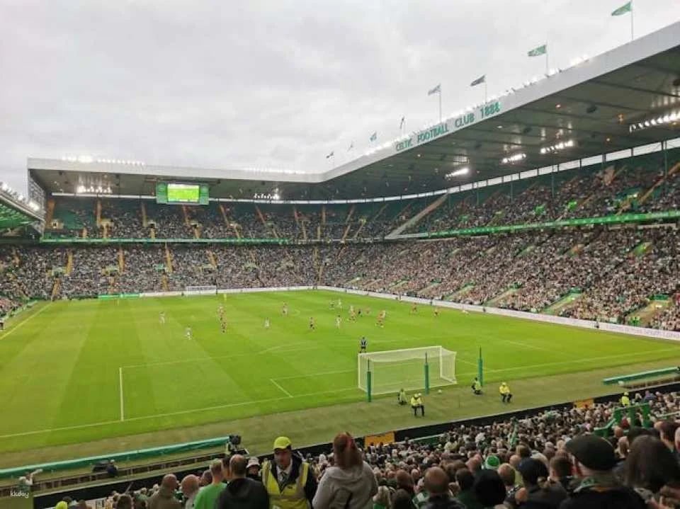 Celtic FC football game at Celtic Park