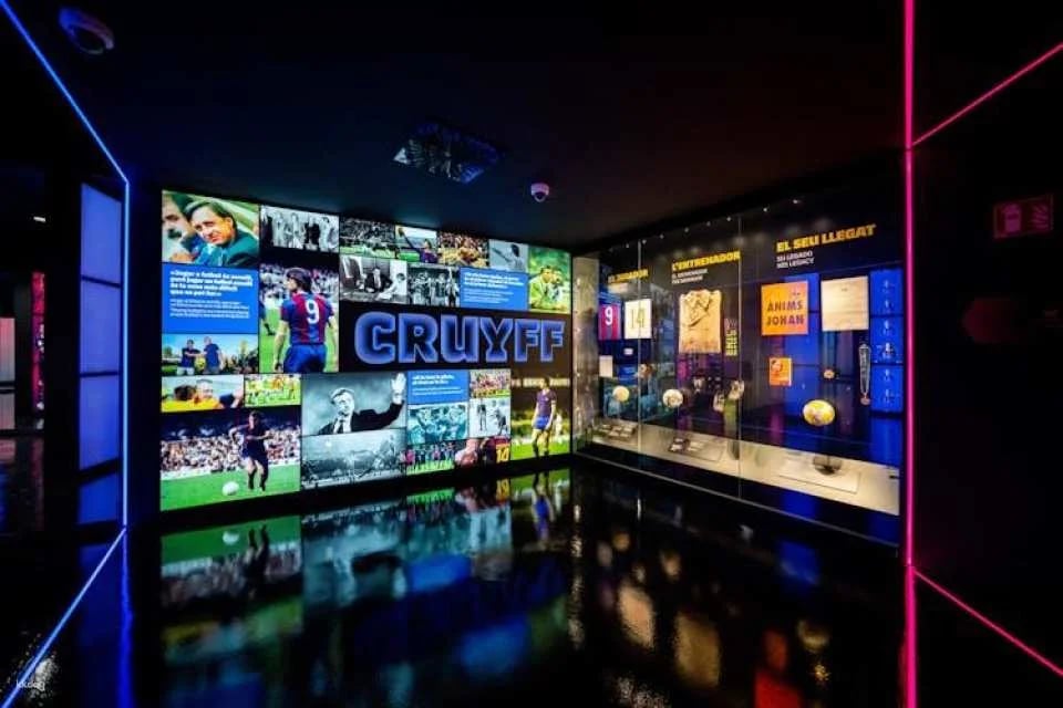 Flexible time tickets for the FC Barcelona Museum with audio guide