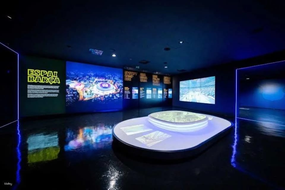Flexible time tickets for the FC Barcelona Museum with audio guide
