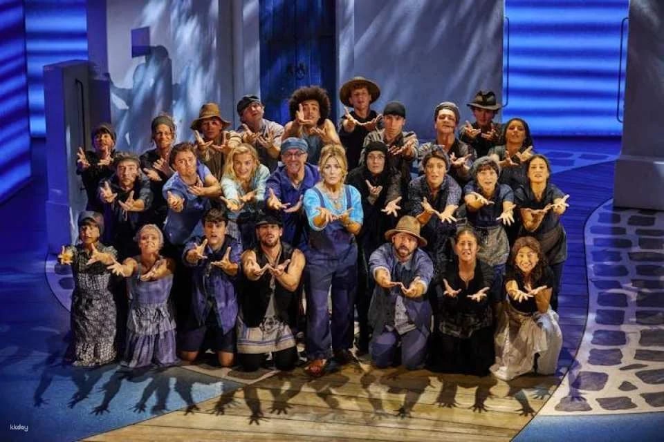 Mamma Mia the Musical with a 2-course pre-show dinner