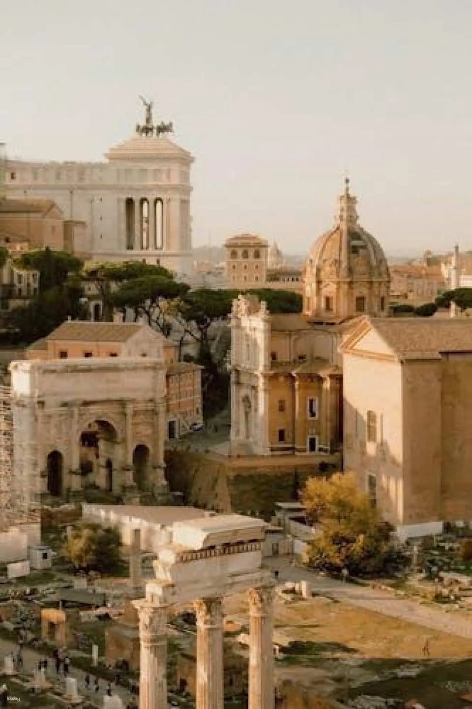 Rome main attractions exclusive golf cart tour