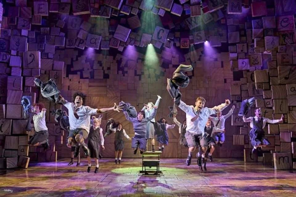 Matilda the Musical tickets with two-course pre-theatre dinner