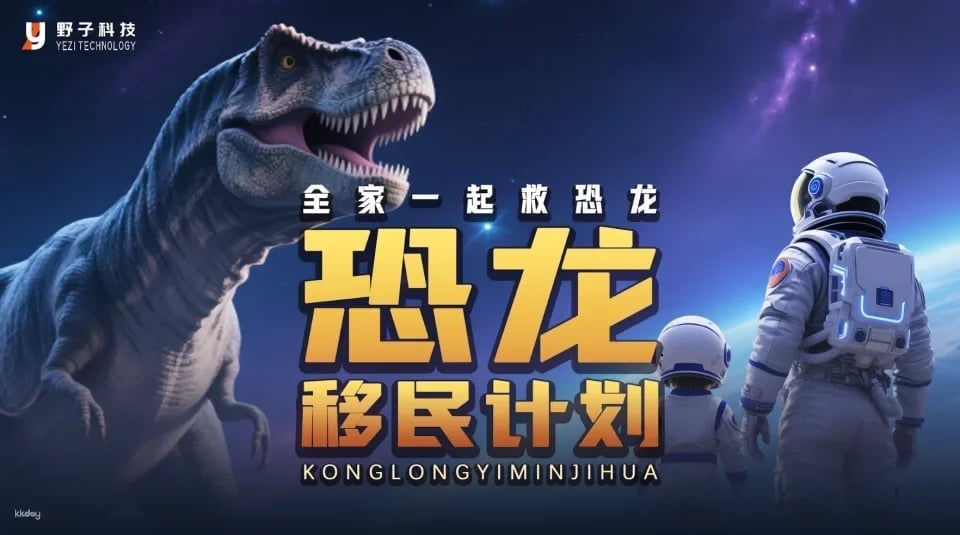 [KKday Exclusive Offer] Immersive VR Experience of "Dinosaur Immigration Project"
