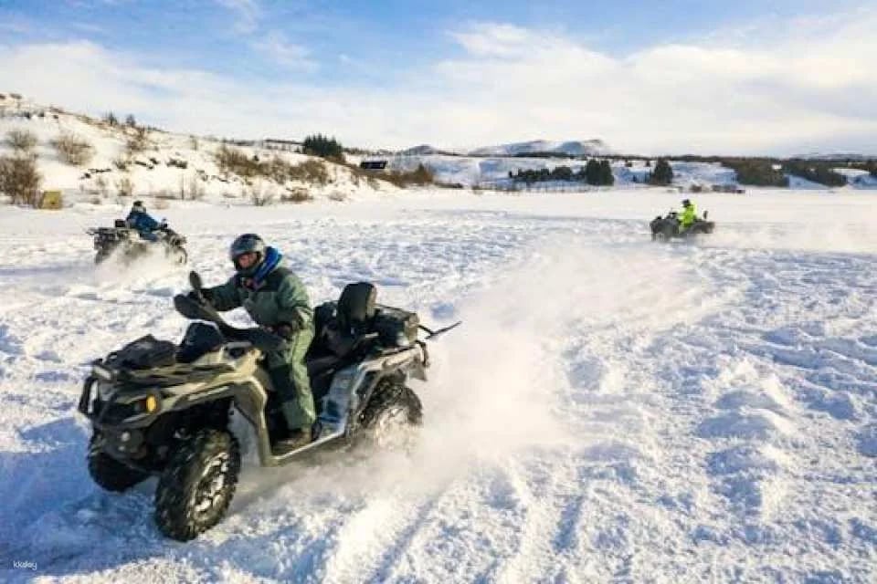 Quad biking