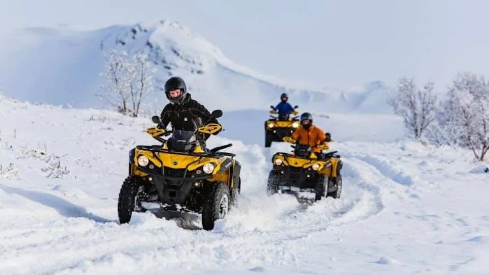 Quad biking