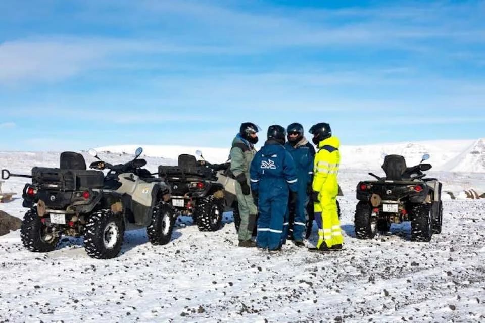 Quad biking
