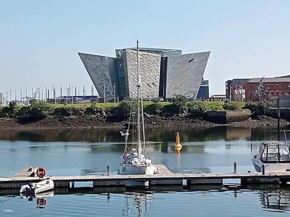 Exploring Belfast's Titanic Quarter on a self-guided audio tour