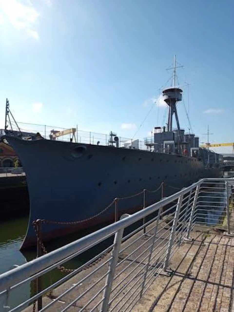 Exploring Belfast's Titanic Quarter on a self-guided audio tour