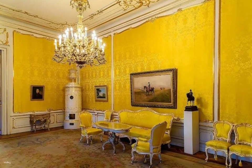 Self-guided tour of Albertina Museum including staterooms