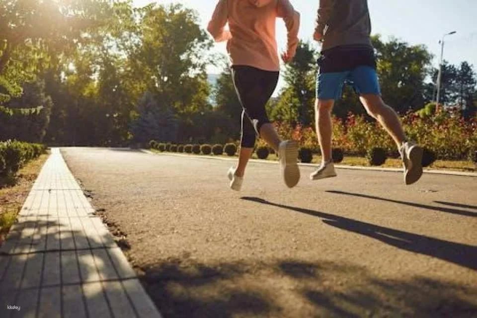 Small-group guided running city tour in Potsdam