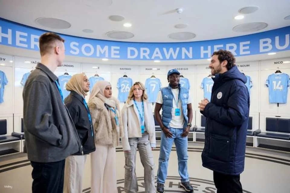 The Manchester City guided stadium tour