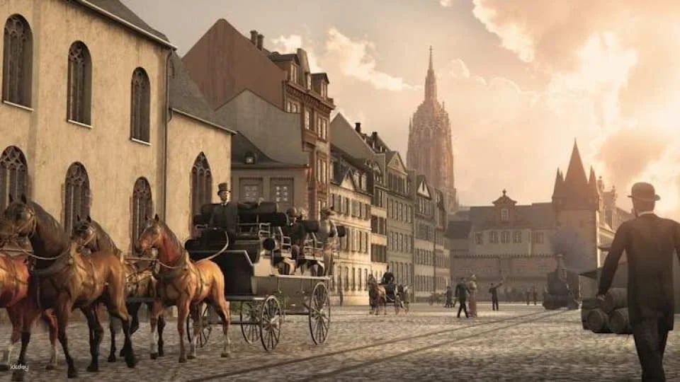 Ticket for a 19th-Century Frankfurt VR Journey in English