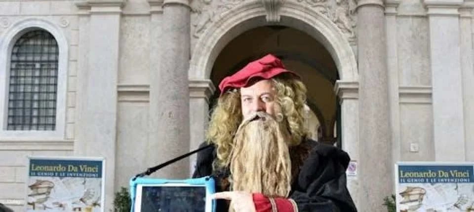 Leonardo da Vinci Rome treasure hunt game (611354)