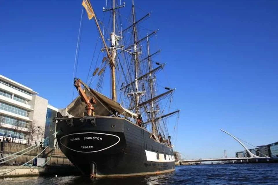 An Irish Famine Story, the Jeanie Johnston Entrance and Tour