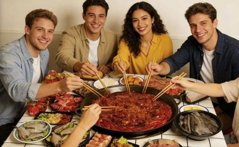 Private Chongqing night tour and hotpot feast