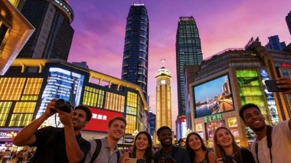 Private Chongqing night tour and hotpot feast