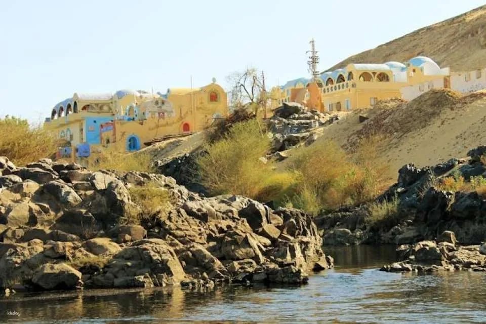 Felucca tour of Aswan landmarks including Nubian lunch